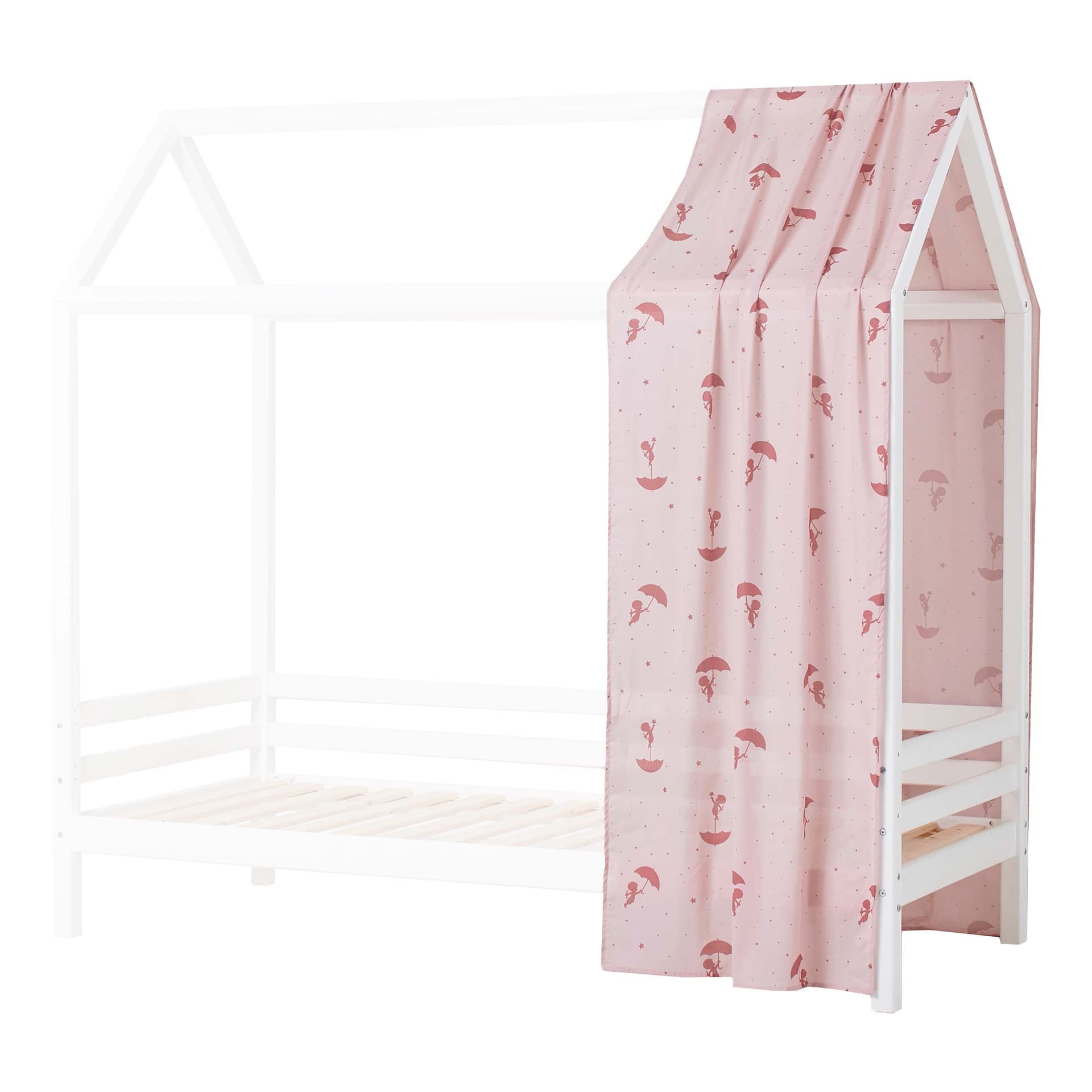 Tenda Hoppekids Ole Lukoie per letto di casa 90x200 cm - Rosso in Tende a pannello La Casa Del Bebè - Napoli, commercioVirtuoso.it
