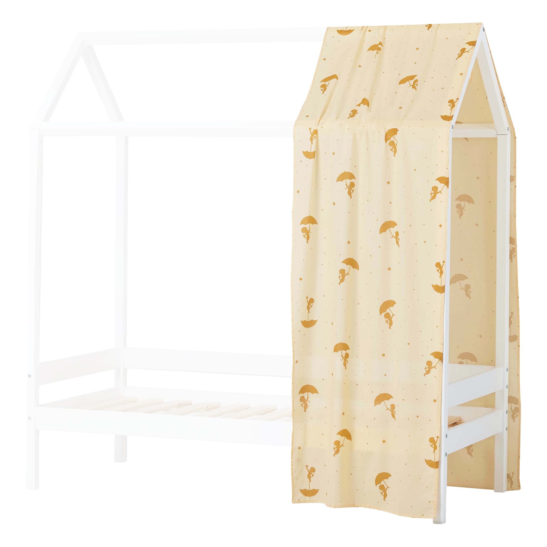 Tenda Hoppekids Ole Lukoie per letto di casa 70x160 cm - Giallo in Tende a pannello La Casa Del Bebè - Napoli, commercioVirtuoso.it
