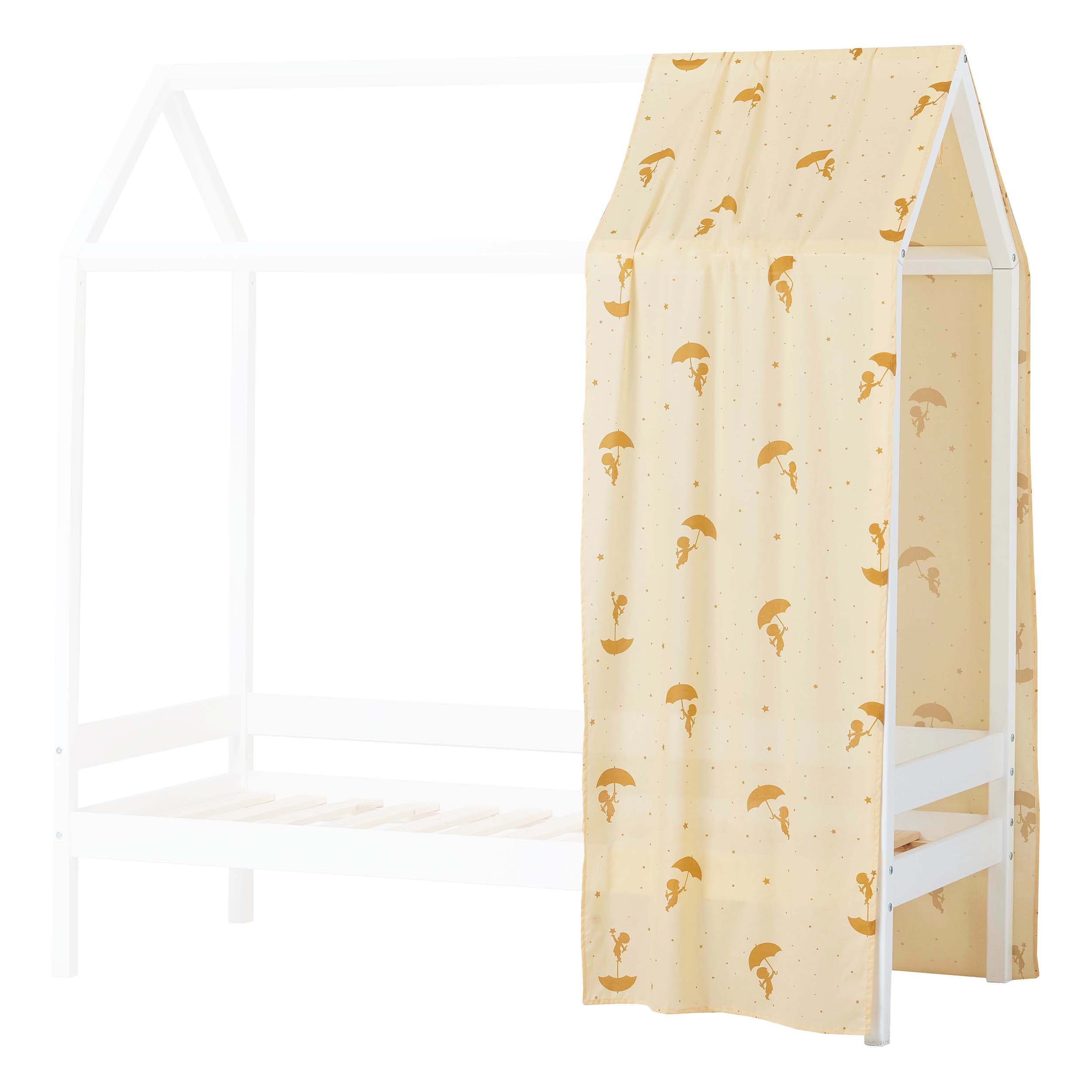 Tenda Hoppekids Ole Lukoie per letto di casa 70x160 cm - Giallo in Tende a pannello La Casa Del Bebè - Napoli, commercioVirtuoso.it