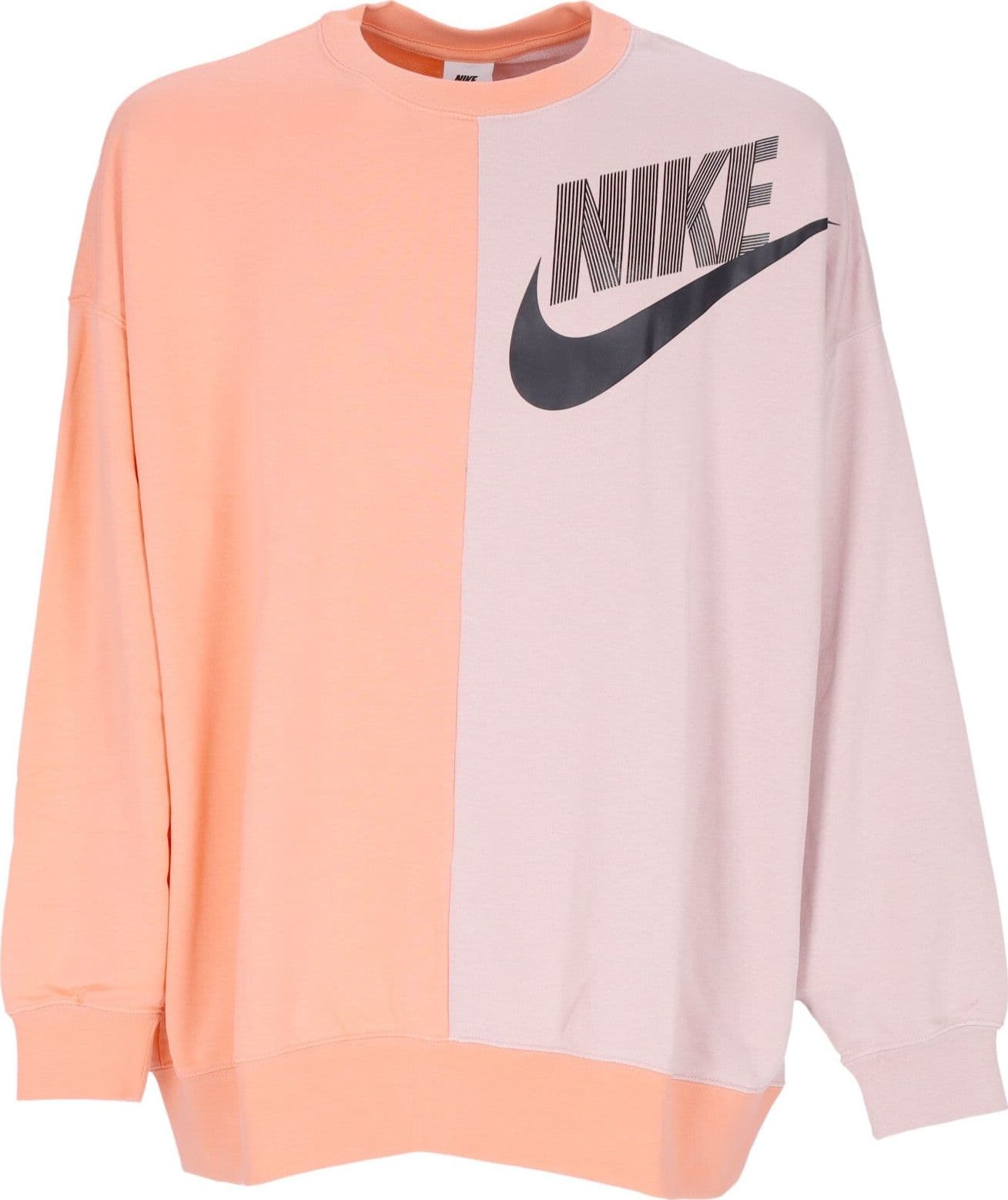 Nike Felpa Leggera Girocollo Donna Sportswear Fleece Over-oversized Crew Dance Crimson Bliss/pink Oxford da donna in Felpe senza cappuccio Drestige - Casamassima, commercioVirtuoso.it