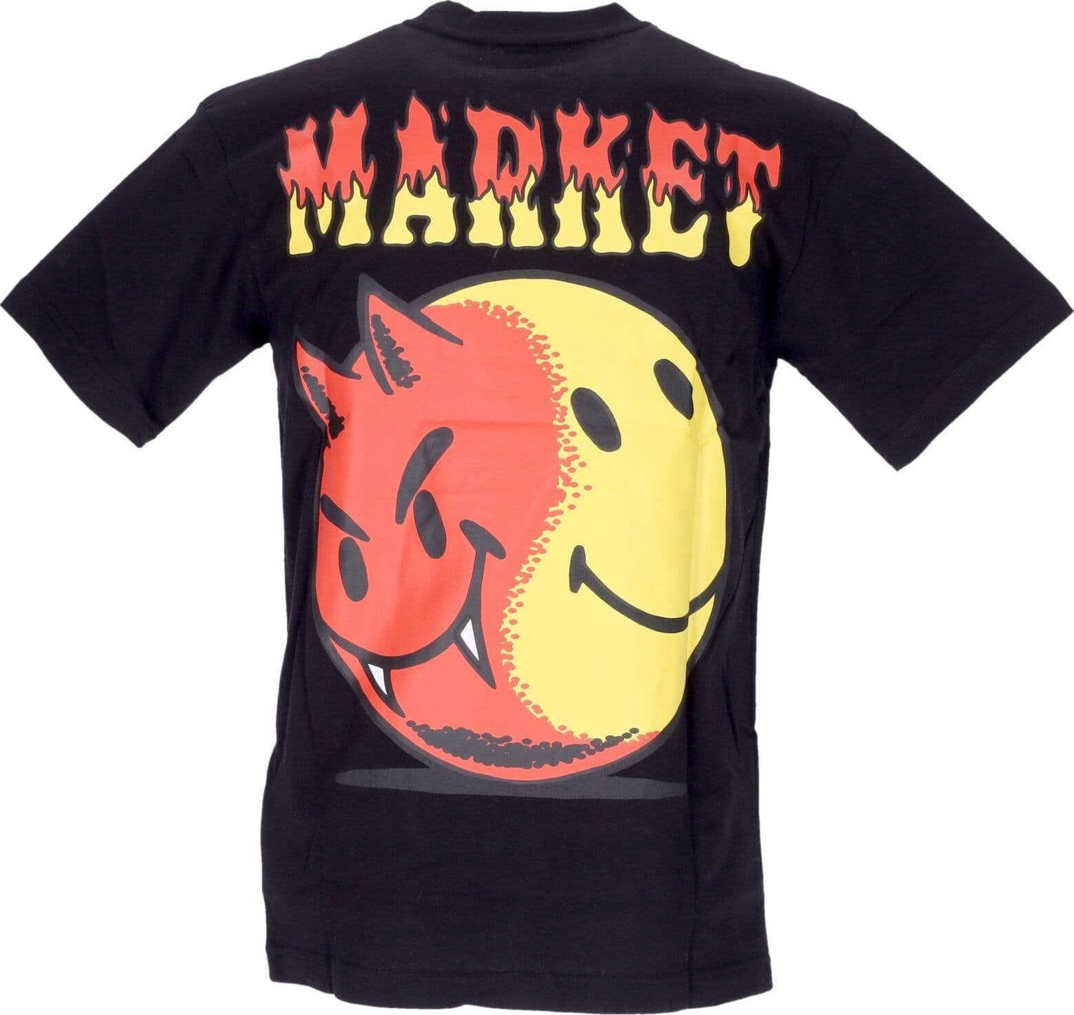 MARKET Maglietta Uomo Good and Evil Tee X Smiley Black da uomo in T-shirt Drestige - Casamassima, commercioVirtuoso.it