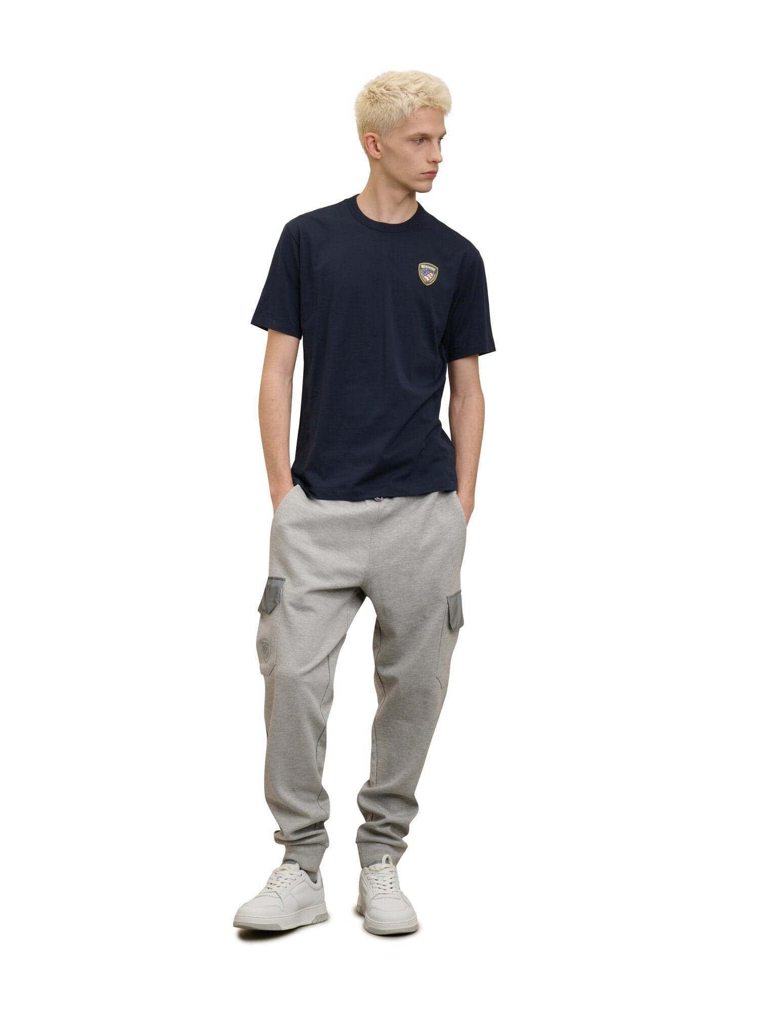 Blauer T-shirt uomo mod Faxon 25SBLUH02194 in T-shirt Broadway Red - Barletta, commercioVirtuoso.it
