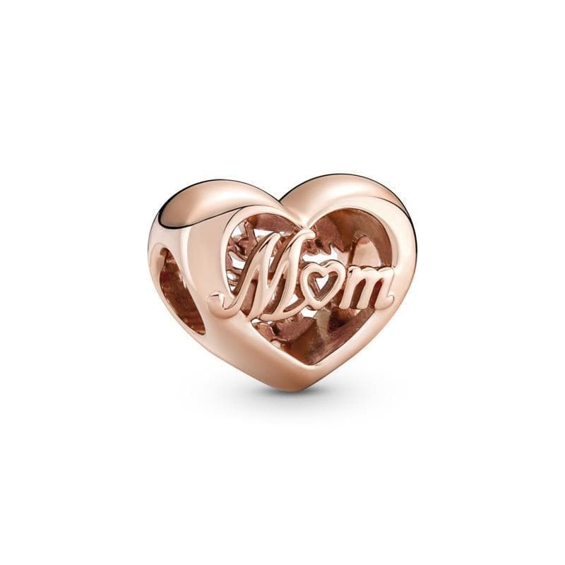 PANDORA - Charm Cuore "Thank You, Mom" in Bead Charm Alba Gioielli - Casoria, commercioVirtuoso.it