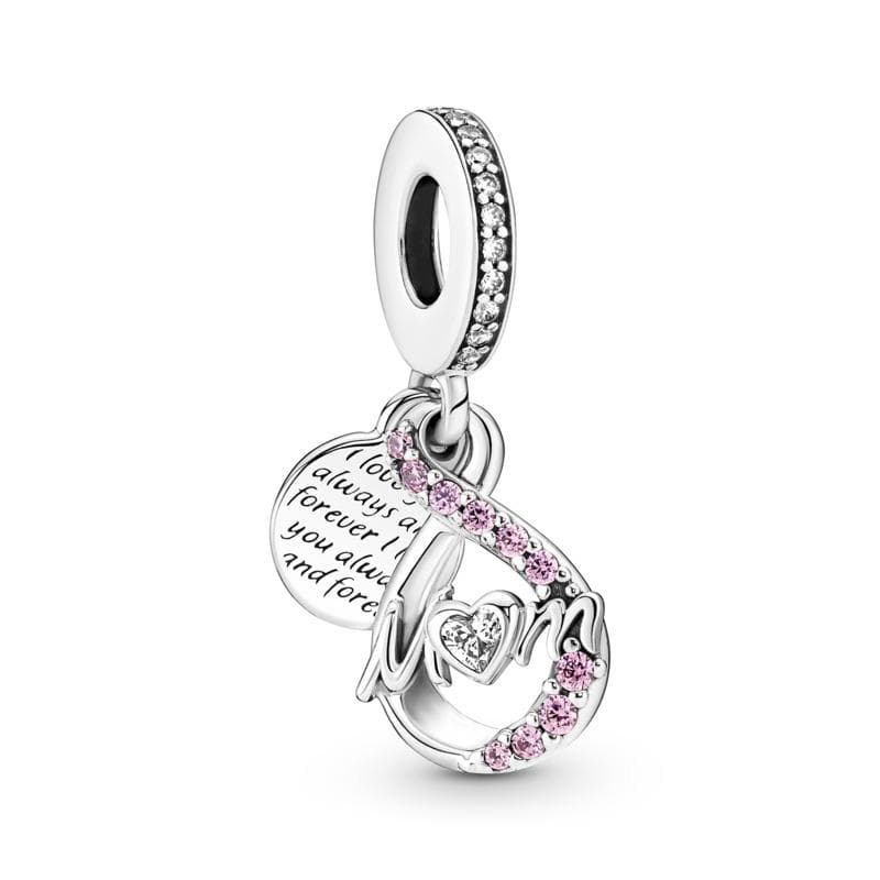 PANDORA - Charm Pendente Mamma Per Sempre in Bead Charm Alba Gioielli - Casoria, commercioVirtuoso.it