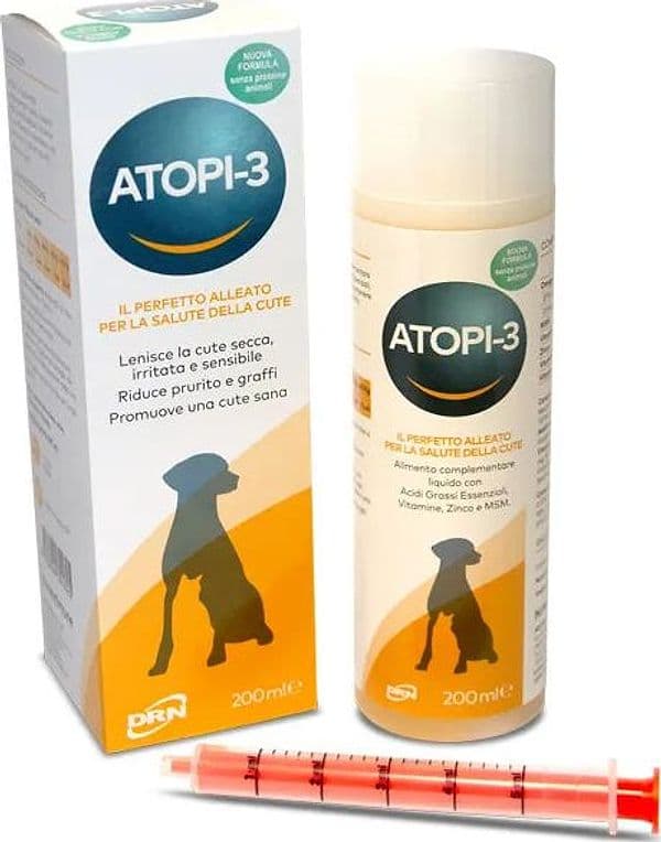 Atopi 3 Soluzione Liquida Per Cani E Gatti 200ml in Rimedi per il prurito Petbestchoice - Loreo, commercioVirtuoso.it