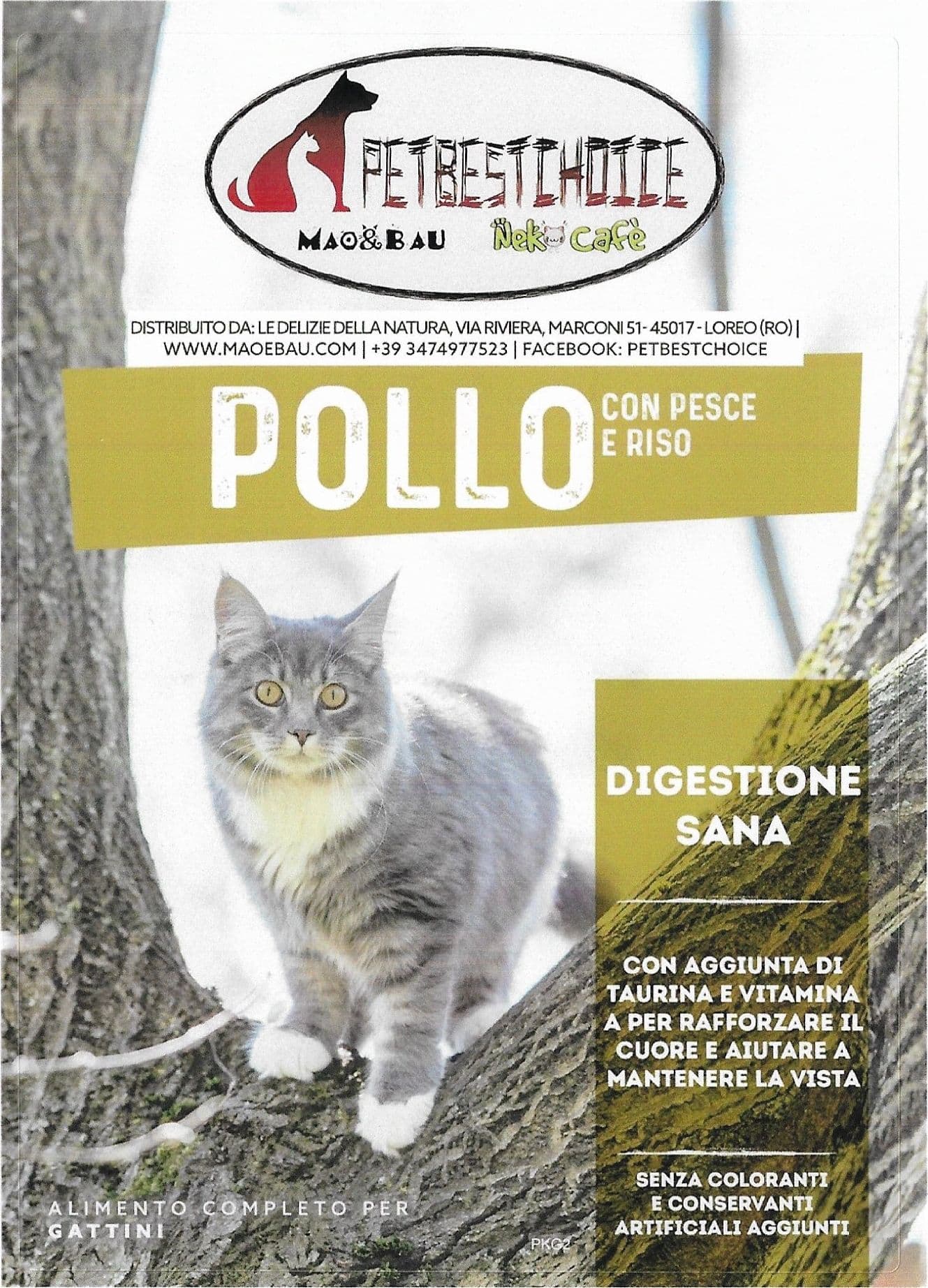 PETBESTCHOICE SUPERPREMIUM puppy Pollo & Pesce 40% con Riso in Secco Petbestchoice - Loreo, commercioVirtuoso.it