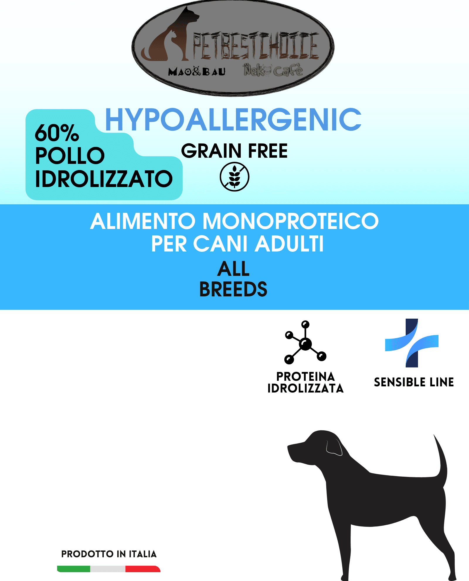 Petbestchoice Hypoallergenic Grainfree in Secco Petbestchoice - Loreo, commercioVirtuoso.it