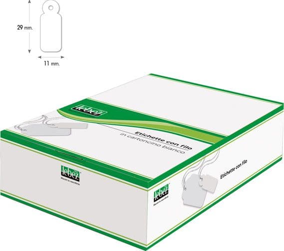 Scatola 1000 Etichette Con Filo A385 (11X29Mm in Etichette multifunzione Il Centro - Jesi, commercioVirtuoso.it