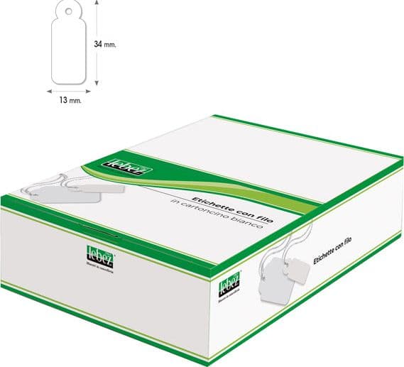 Scatola 1000 Etichette Con Filo A386 (13X34Mm in Etichette multifunzione Il Centro - Jesi, commercioVirtuoso.it