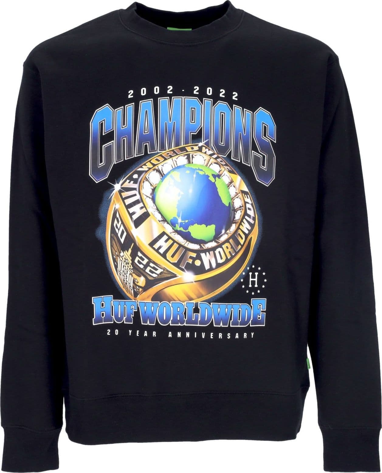 HUF Felpa Girocollo Uomo Champions Crewneck Black da uomo in Felpe senza cappuccio Drestige - Casamassima, commercioVirtuoso.it