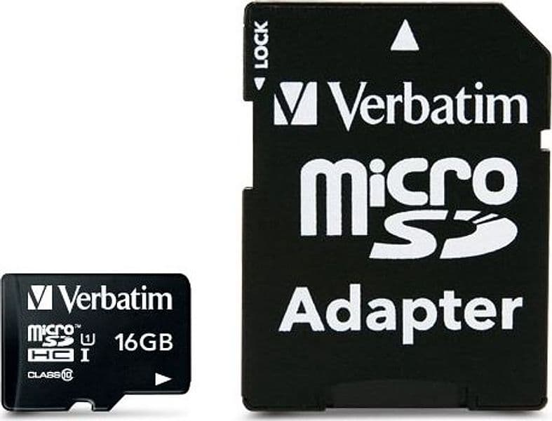 MICRO SD VERBATIM 16GB CL10 44082 in Ecoprice.it - Avellino, commercioVirtuoso.it