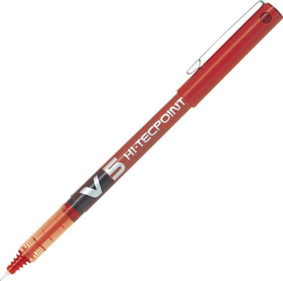 Roller Hi-Tecpoint V5 Rosso Pilot in Penne roller a inchiostro liquido Il Centro - Jesi, commercioVirtuoso.it