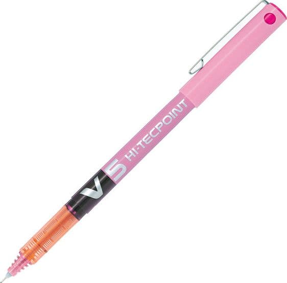 Roller Hi-Tecpoint V5 Rosa Pilot in Penne roller a inchiostro liquido Il Centro - Jesi, commercioVirtuoso.it