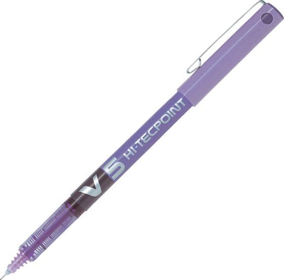 Roller Hi-Tecpoint V5 Viola Pilot in Penne roller a inchiostro liquido Il Centro - Jesi, commercioVirtuoso.it