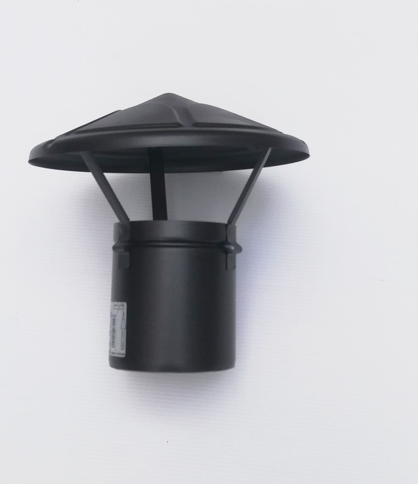 Terminale nero pellet tipo cinese da 100mm attacco Maschio in Tubi di scarico Aloiserw.com - Altomonte, commercioVirtuoso.it