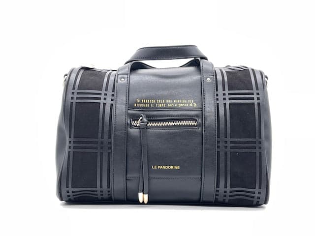 LE PANDORINE Bauletto Vicky Tempo Black in Borse a tracolla Calzature Durello - Agna, commercioVirtuoso.it