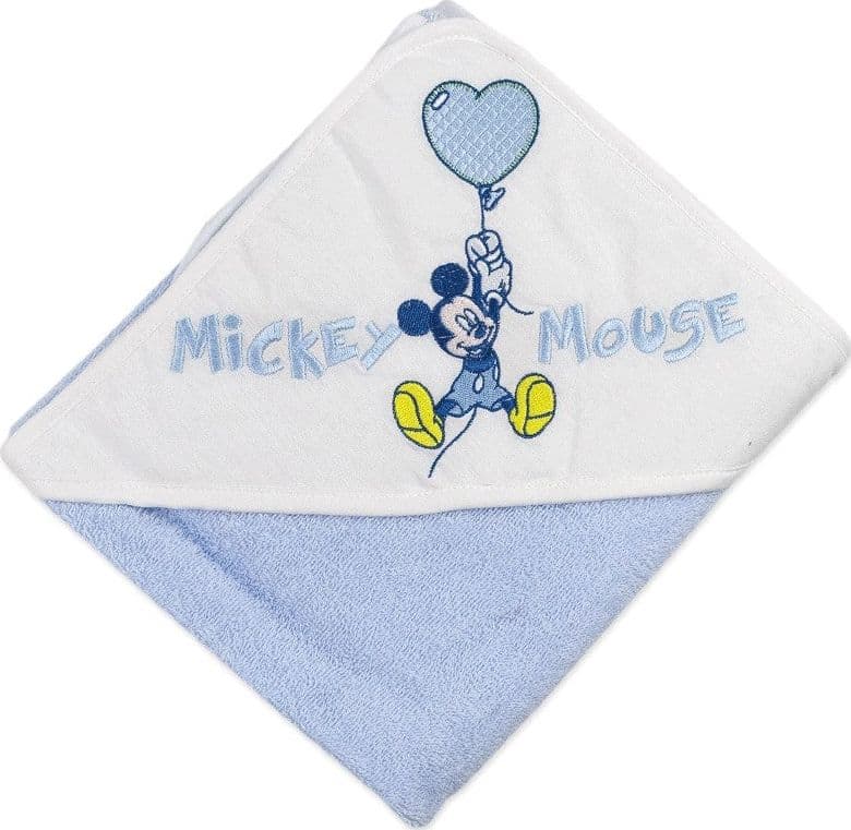 Accappatoio Baby a Triangolo in Spugna Disney Mickey Mouse