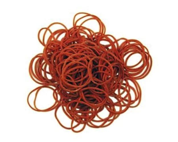 ELASTICI IN GOMMA COLORE MARRONE 50 GR ø mm.32/38/50/60 spessore mm.1,7x1,5 in prodotto EuroStore07 - Alatri, commercioVirtuoso.it