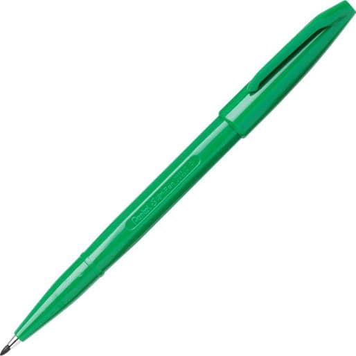 Pennarello Signpen S520 Verde Pentel in Penne a punta porosa Il Centro - Jesi, commercioVirtuoso.it