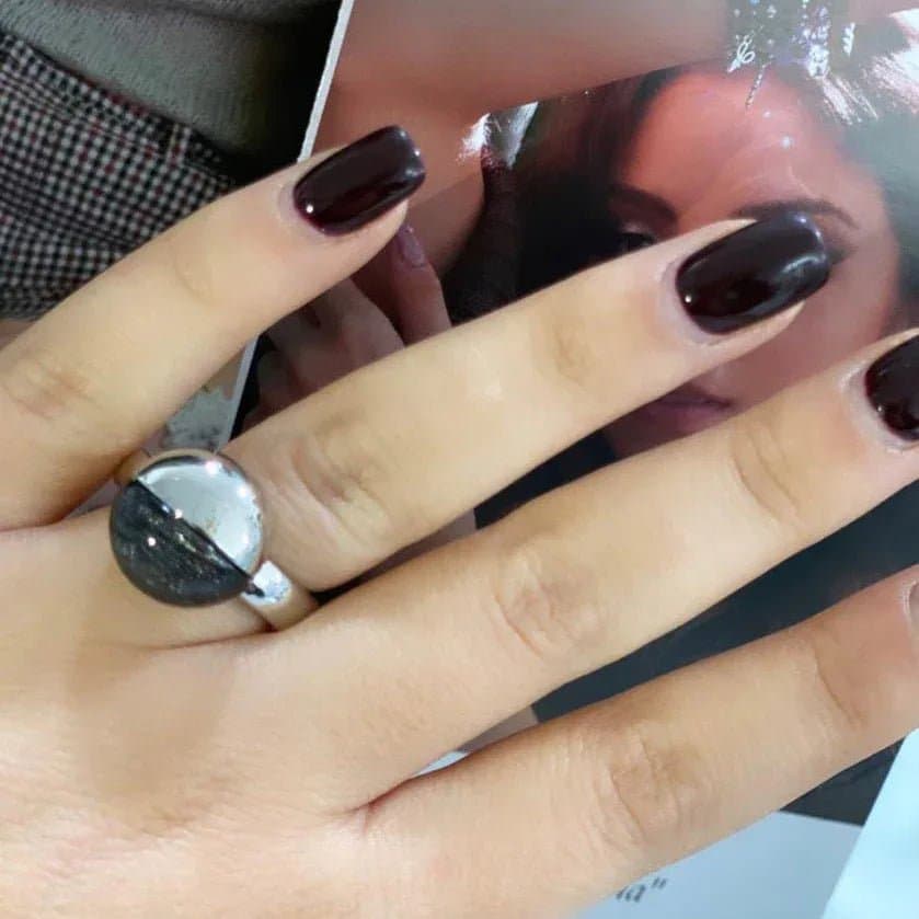 Anello Velvet Perla Alexarte Elegante Artigianale