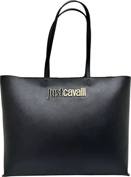 74RB4B84 BORSE SHOPPING Justcavalli Nero 0000000365 in Borse Tote Époque - Manfredonia, commercioVirtuoso.it