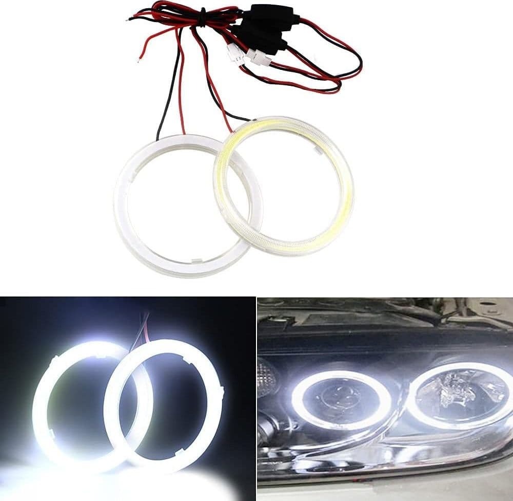 2pz Luci Led Per Auto Fari Lampadine 60mm Occhio D'angelo 12 Volt Maxtech Eye-01 Auto e Moto/Parti per auto/Luci lampadine e indicatori/Lampadine/Lampadine per esterno Trade Shop italia - Napoli, Commerciovirtuoso.it