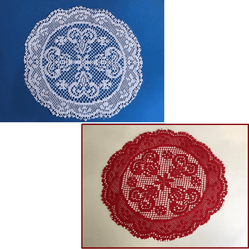 2x Centrotavola Centrino Sottopiatto Per Decorazioni Bomboniere Centrino Rotondo Oggettistica Trade Shop italia - Napoli, Commerciovirtuoso.it