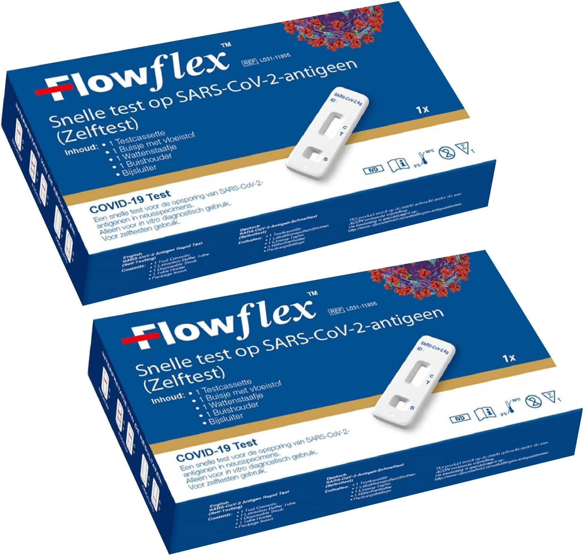 2x Tampone Rapido Nasale Covid-19 Test Antigenico Autodiagnosi Flow Flex rileva Delta e Omicron Acon Biotech € 7.90 cad. in Kit test per diagnosi cliniche Dresswork - Como, commercioVirtuoso.it