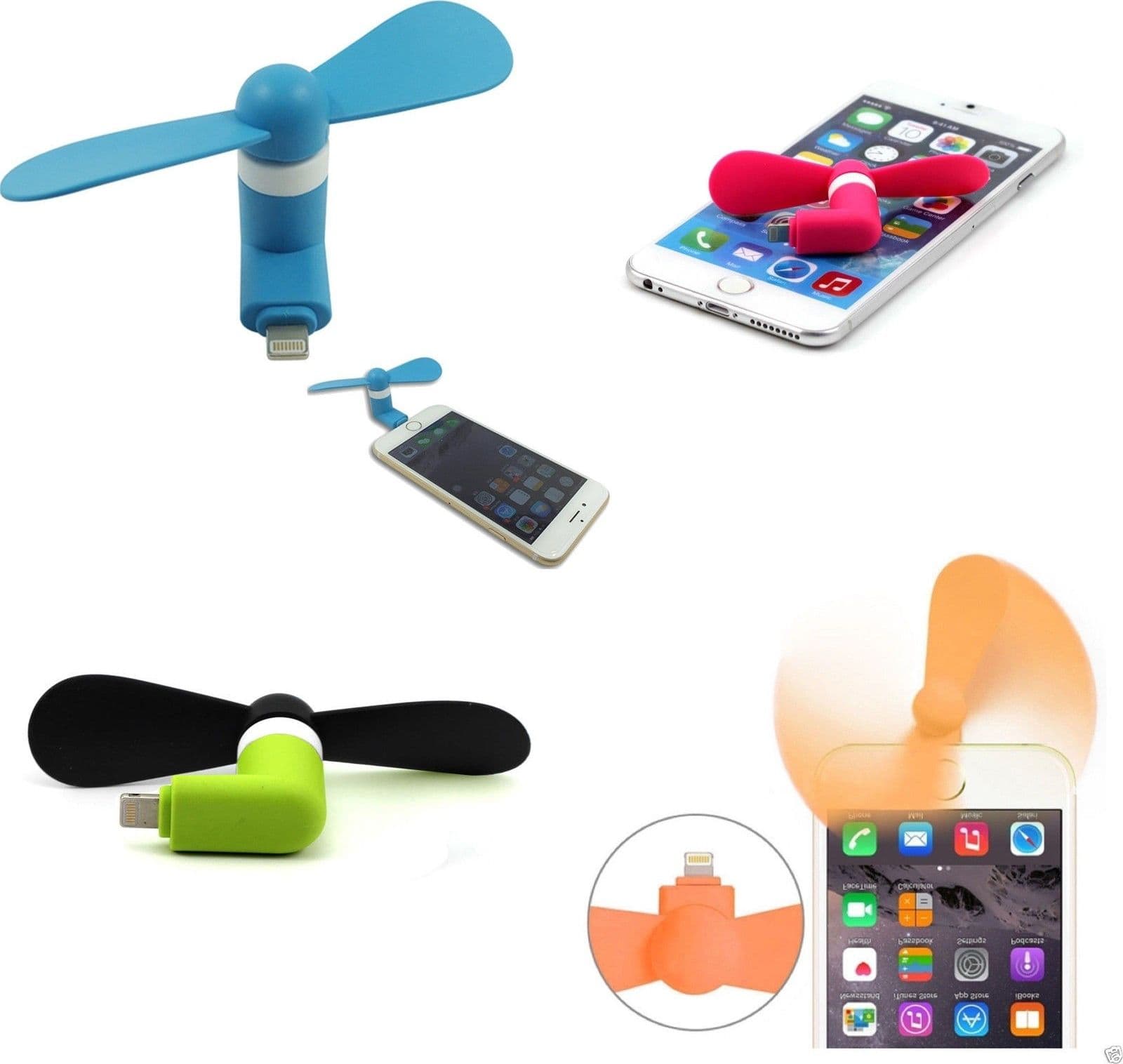 2X VENTILATORE MINI FAN PORTATILE USB PER PC NOTEBOOK CELLULARE SMARTPHONE Trade Shop italia - Napoli, Commerciovirtuoso.it