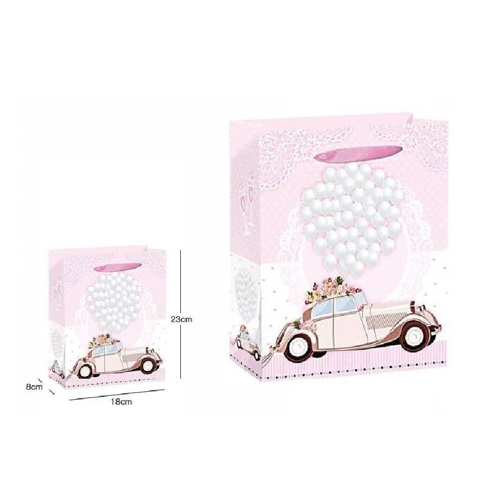 3 Buste Busta Da Regalo Sacchetto 18x23x8cm Matrimoni Nozze 63976 Varie Fantasie Casa, arredamento e bricolage > Prodotti per Feste Trade Shop italia - Napoli, Commerciovirtuoso.it