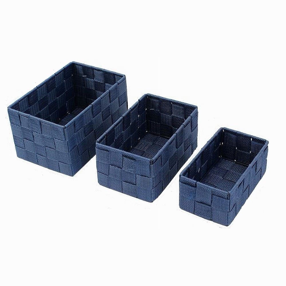 3-Cestini-Tessuto-Scatole-Organizer-Bagno-Porta-Oggetti-Bagnoschiuma-Blu-79052