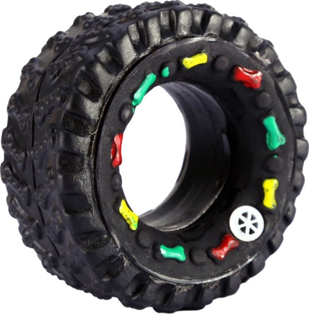 3 Giocattolo Ruota Pneumatico Gomma Suono Resistente Da Masticare Per Cani Prodotti per animali domestici/Cani/Giocattoli/Giochi con squeak Trade Shop italia - Napoli, Commerciovirtuoso.it