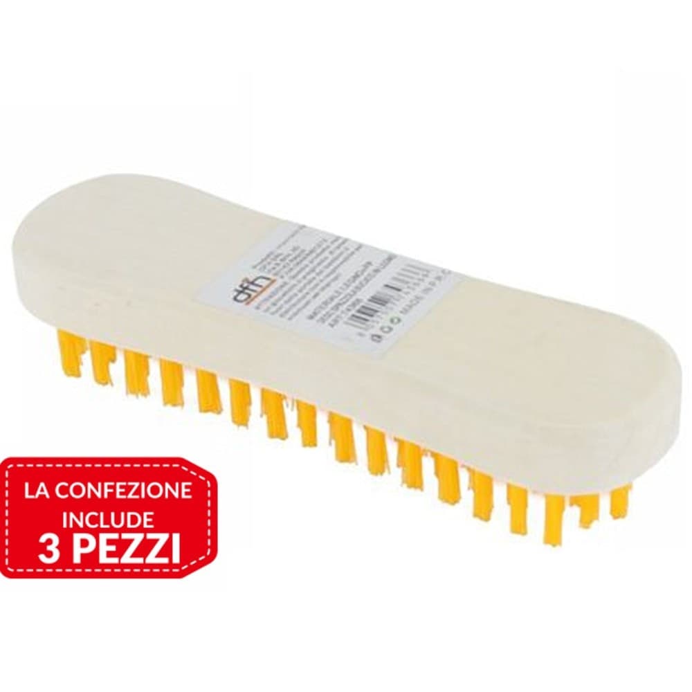 3 Pz Spazzola Per Indumenti Bucato Setole Pulizia Casa Lavaggio Vestiti In Legno Casa e cucina/Detergenti e prodotti per la pulizia/Strumenti di pulizia/Pagliette e spazzole per pulire Trade Shop italia - Napoli, Commerciovirtuoso.it