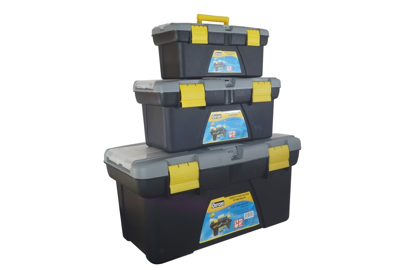 3 PZ X CASSETTA CASSETTE PORTAUTENSILI PORTA ATTREZZI E MINUTERIE IN PLASTICA Fai da te/Organizzazione casa e magazzini/Organizzazione di utensili/Cassette porta attrezzi Trade Shop italia - Napoli, Commerciovirtuoso.it