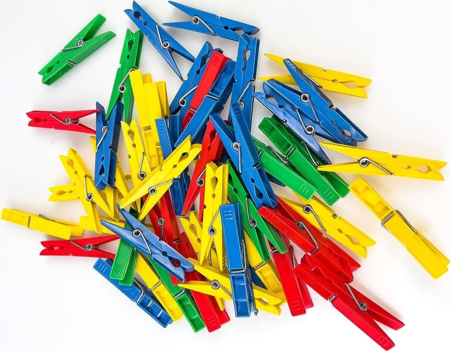 30 PEZZI PINZE MOLLETTE STENDERE PANNI BUCATO COLORATE EXTRA FORTI IN PLASTICA Trade Shop italia - Napoli, Commerciovirtuoso.it