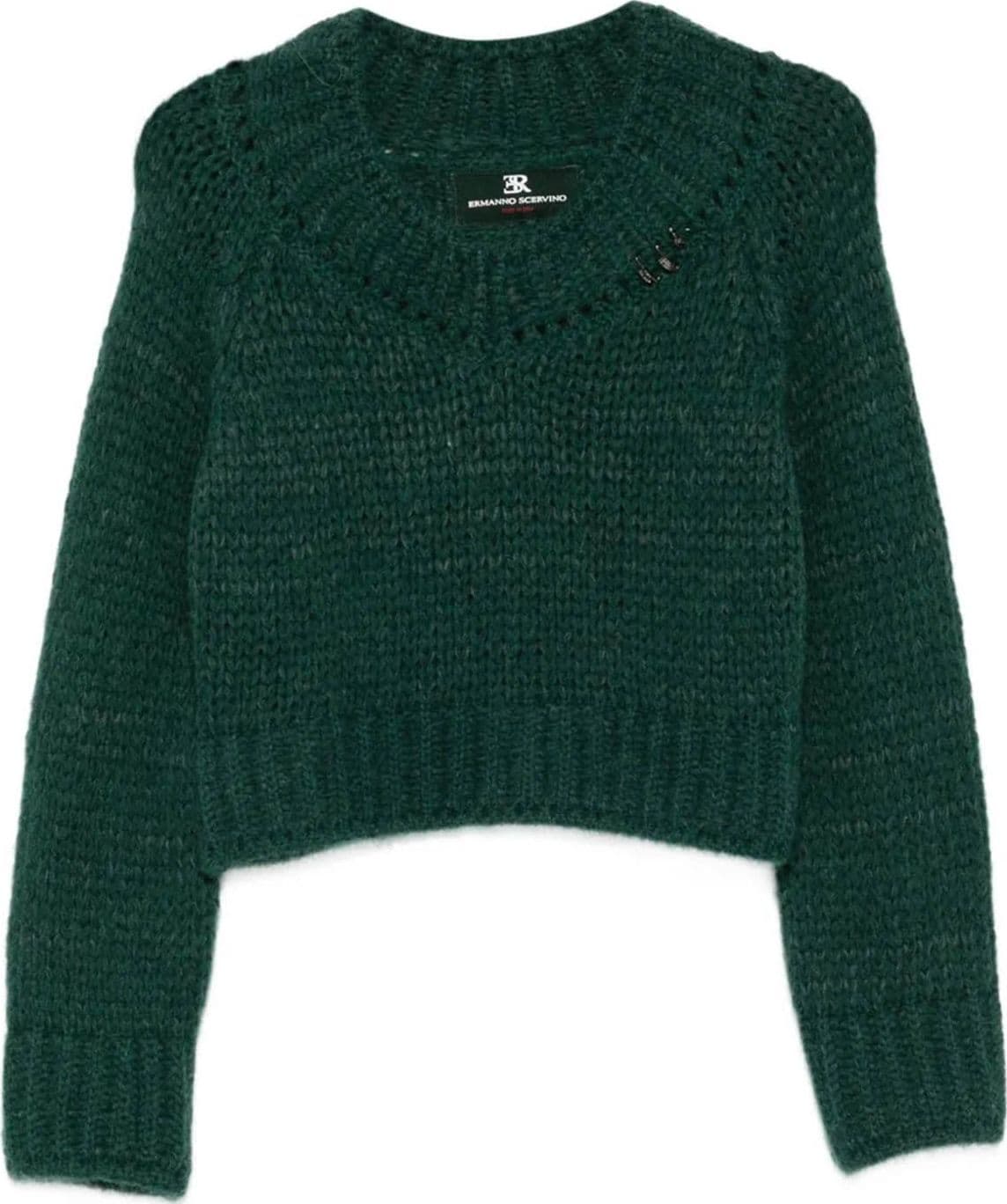 Ermanno Scervino Maglie Verde da donna in T-shirt Drestige - Casamassima, commercioVirtuoso.it