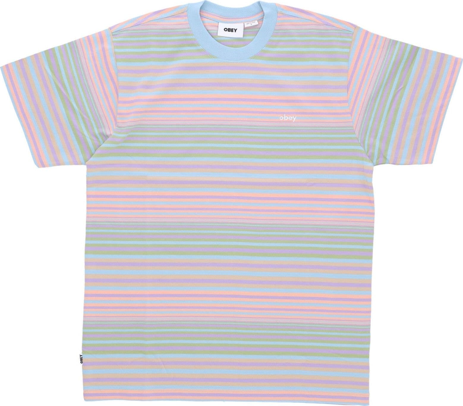 OBEY Maglietta Uomo Break Tee Sky Blue Multi da uomo in T-Shirt Drestige - Casamassima, commercioVirtuoso.it