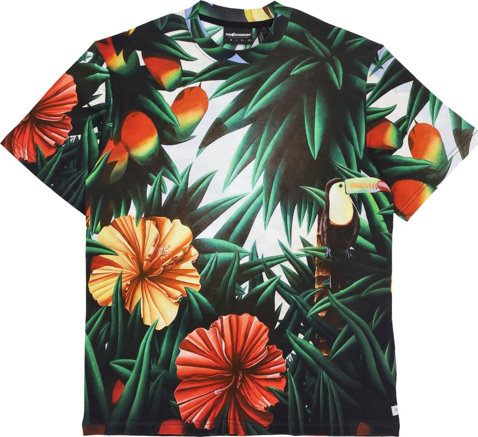 THE HUNDREDS Maglietta Uomo Tropic Tee Forest da uomo in Autocategorizzazione Drestige - Casamassima, commercioVirtuoso.it