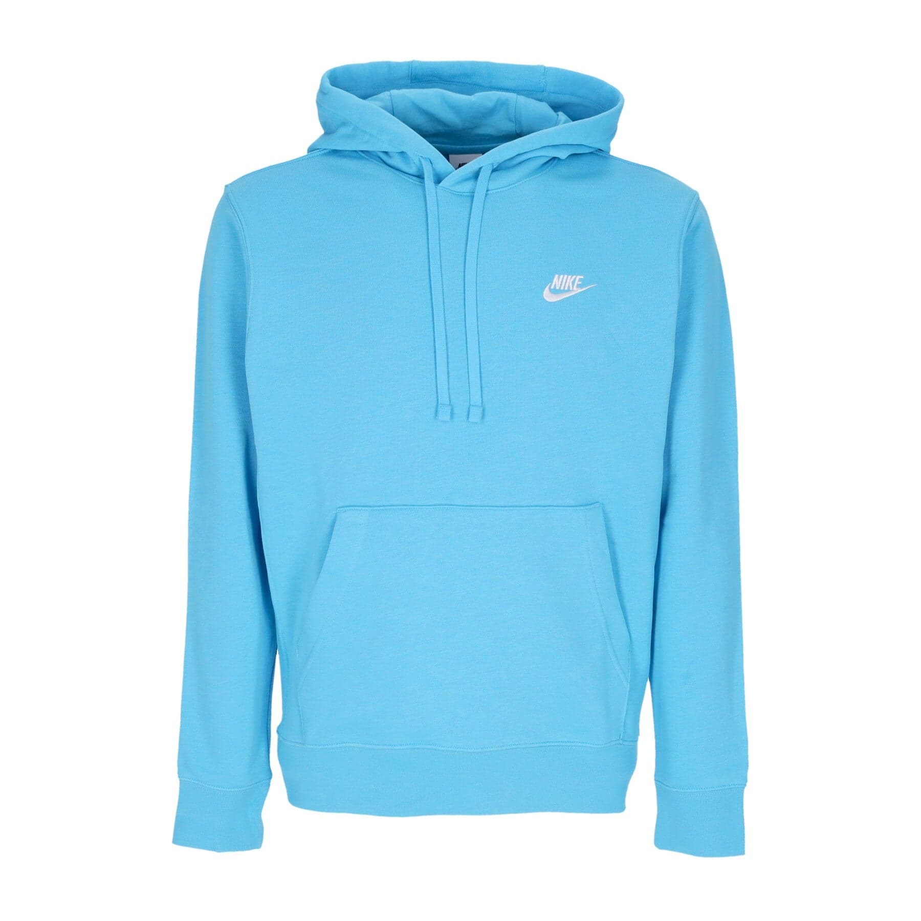 Nike Felpa Leggera Cappuccio Uomo Sportswear Club Hoodie Baltic Blue/baltic Blue/white da uomo in Felpe con cappuccio Drestige - Casamassima, commercioVirtuoso.it