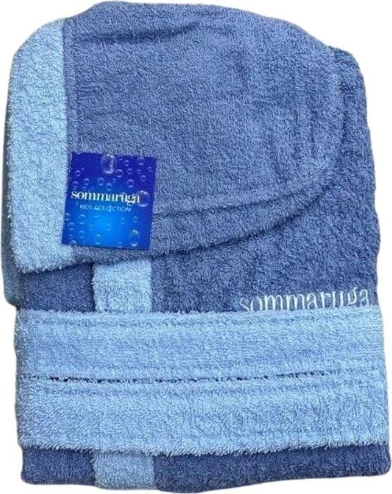 Accappatoio bambino spugna Sommaruga Colored in Accappatoi e vestaglie Collezione Casa - Trebisacce, commercioVirtuoso.it