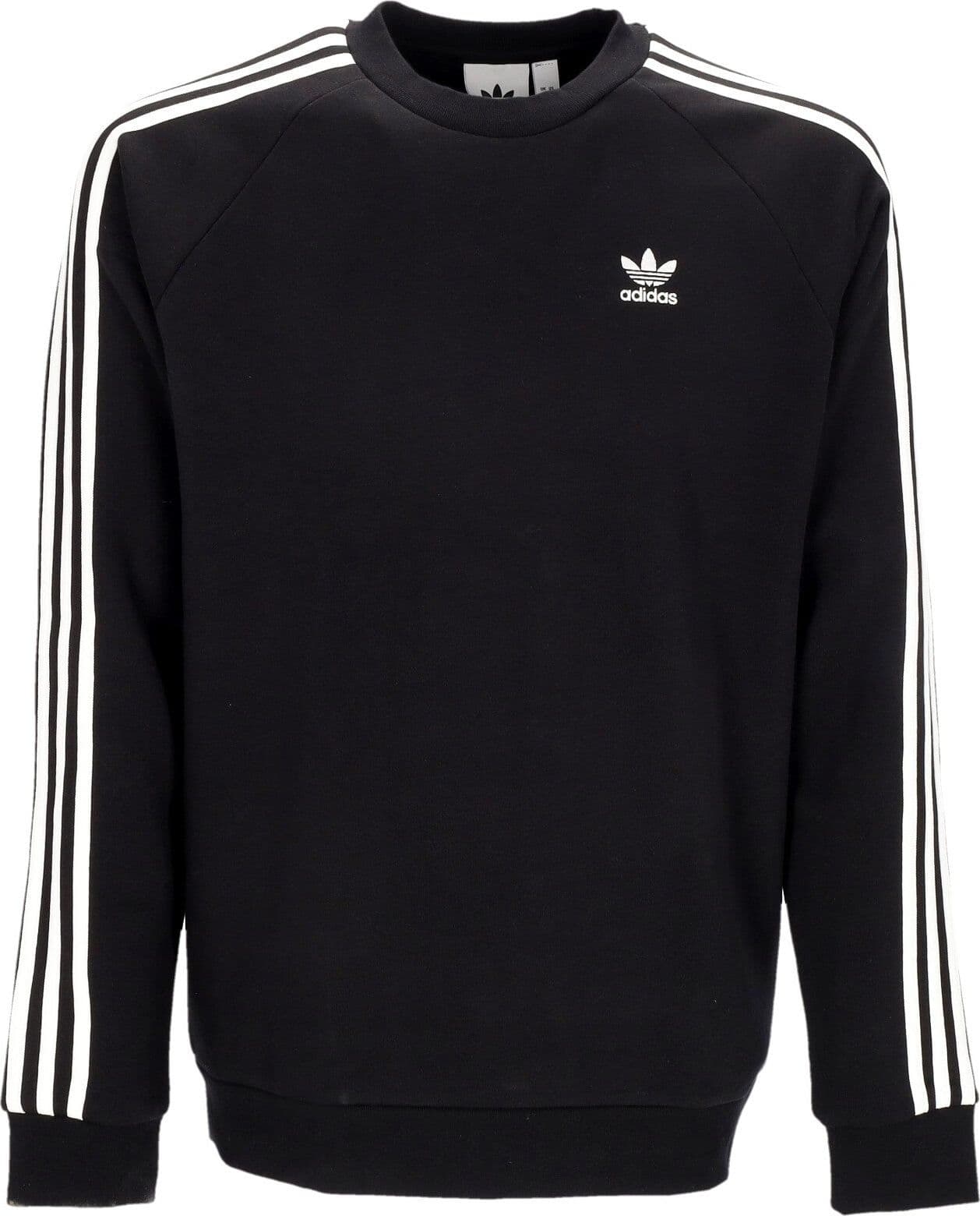 Adidas Felpa Girocollo Uomo 3-stripes Crewneck Black da uomo in Felpe senza cappuccio Drestige - Casamassima, commercioVirtuoso.it