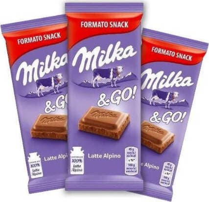32 pezzi Milka & Go latte 45 gr confezione 32 pz Barrette di cioccolato Non solo caffè online - Albano Laziale, Commerciovirtuoso.it