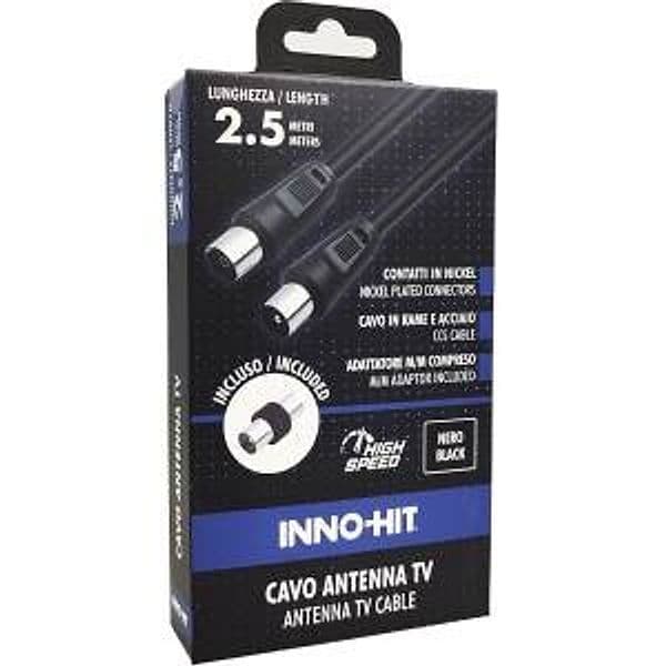 Inno-Hit Cavo Antenna M/F 2.5m Nero in Cavi coassiali Ecoprice.it - Avellino, commercioVirtuoso.it