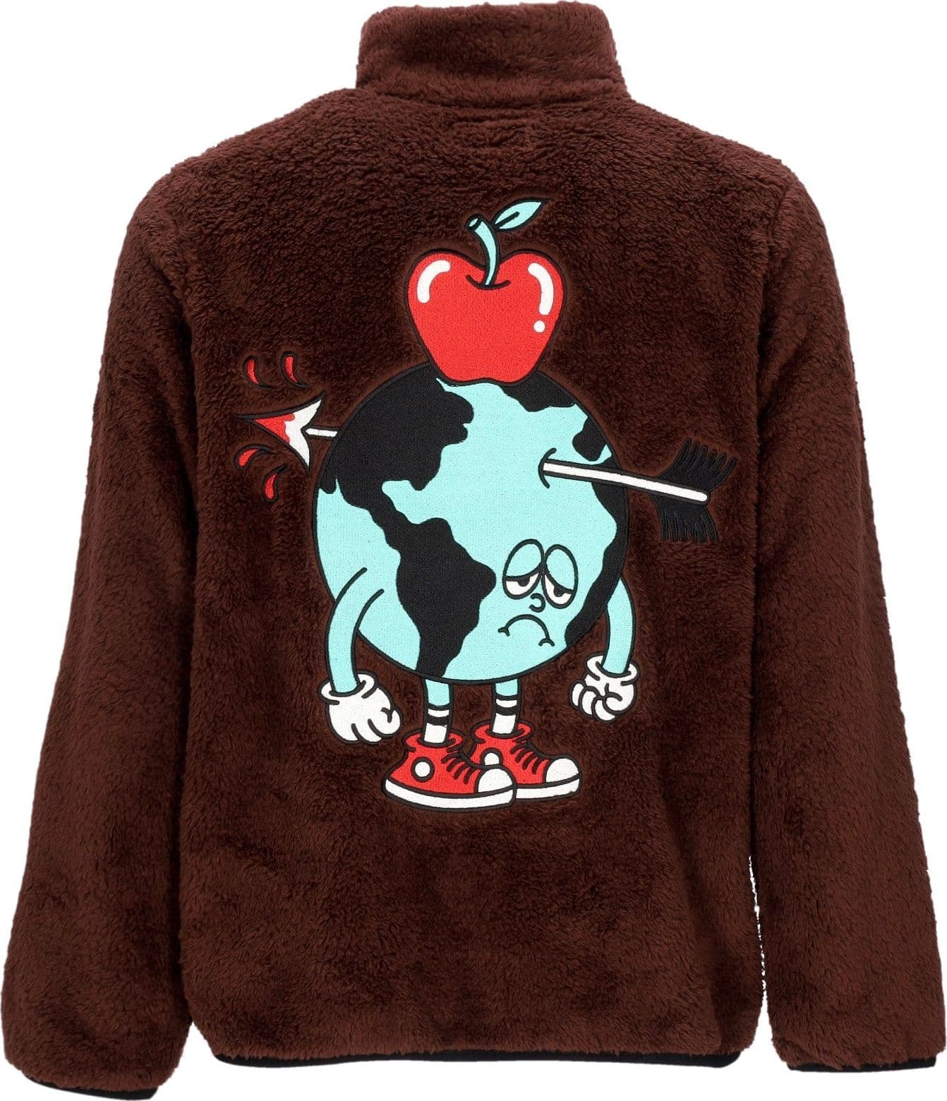 DOOMSDAY Orsetto Uomo Out Of Sight Fleece Jacket Brown da uomo in Autocategorizzazione Drestige - Casamassima, commercioVirtuoso.it
