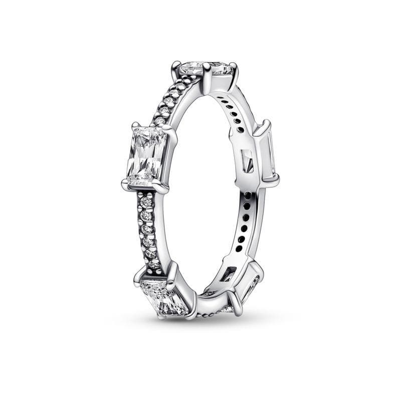 Pandora - Anello Pavè con Pietre Luminose in Anelli Alba Gioielli - Casoria, commercioVirtuoso.it