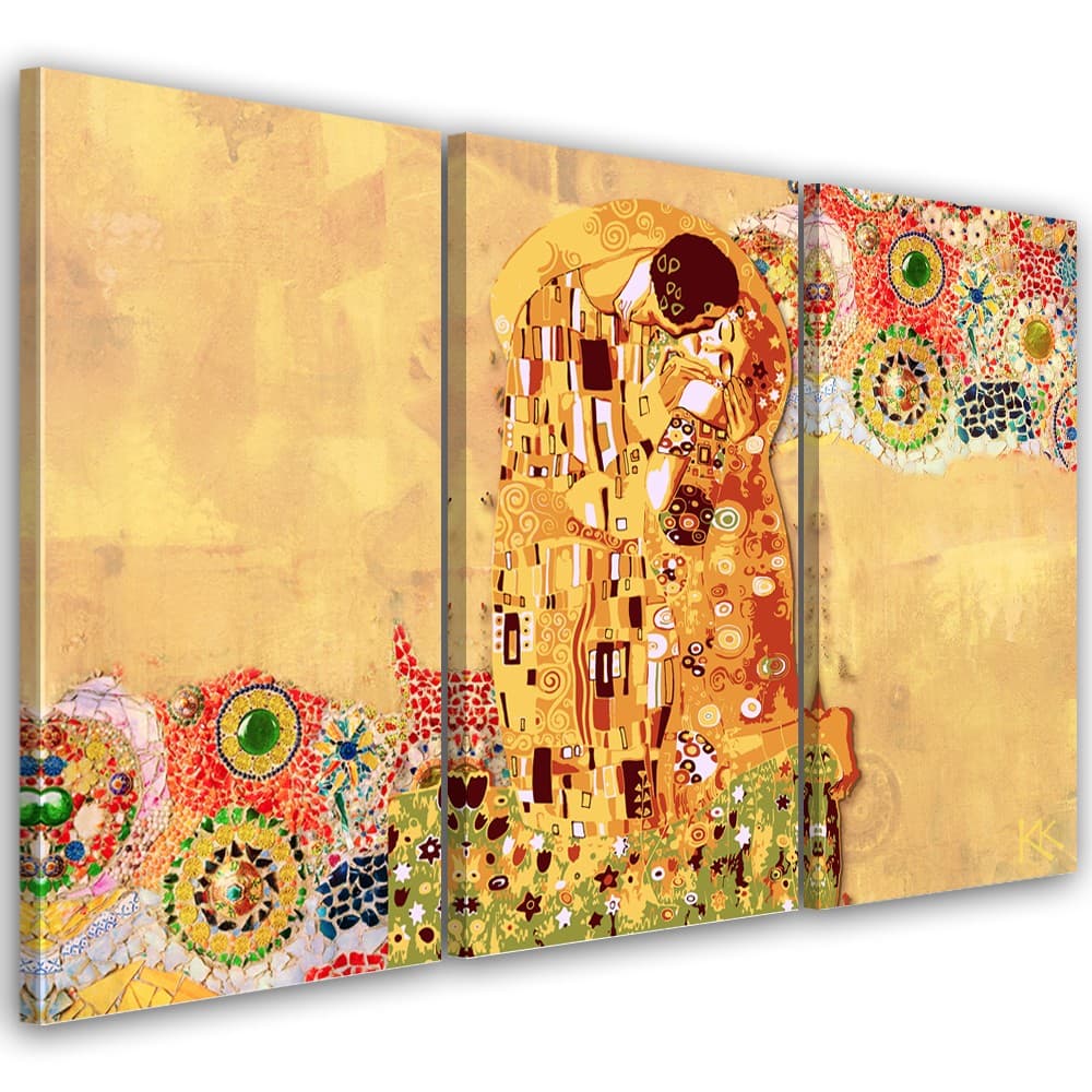 Quadro su tela 3 pannelli, Adempimento di una donna astrazione in Poster e stampe Collezione Casa - Trebisacce, commercioVirtuoso.it