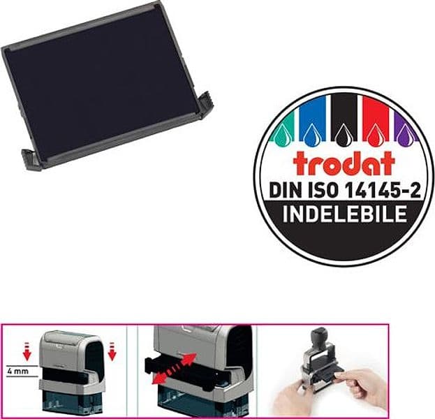 Tampone Inchiostro Trodat Printy 6/4927 Nero in Il Centro - Jesi, commercioVirtuoso.it