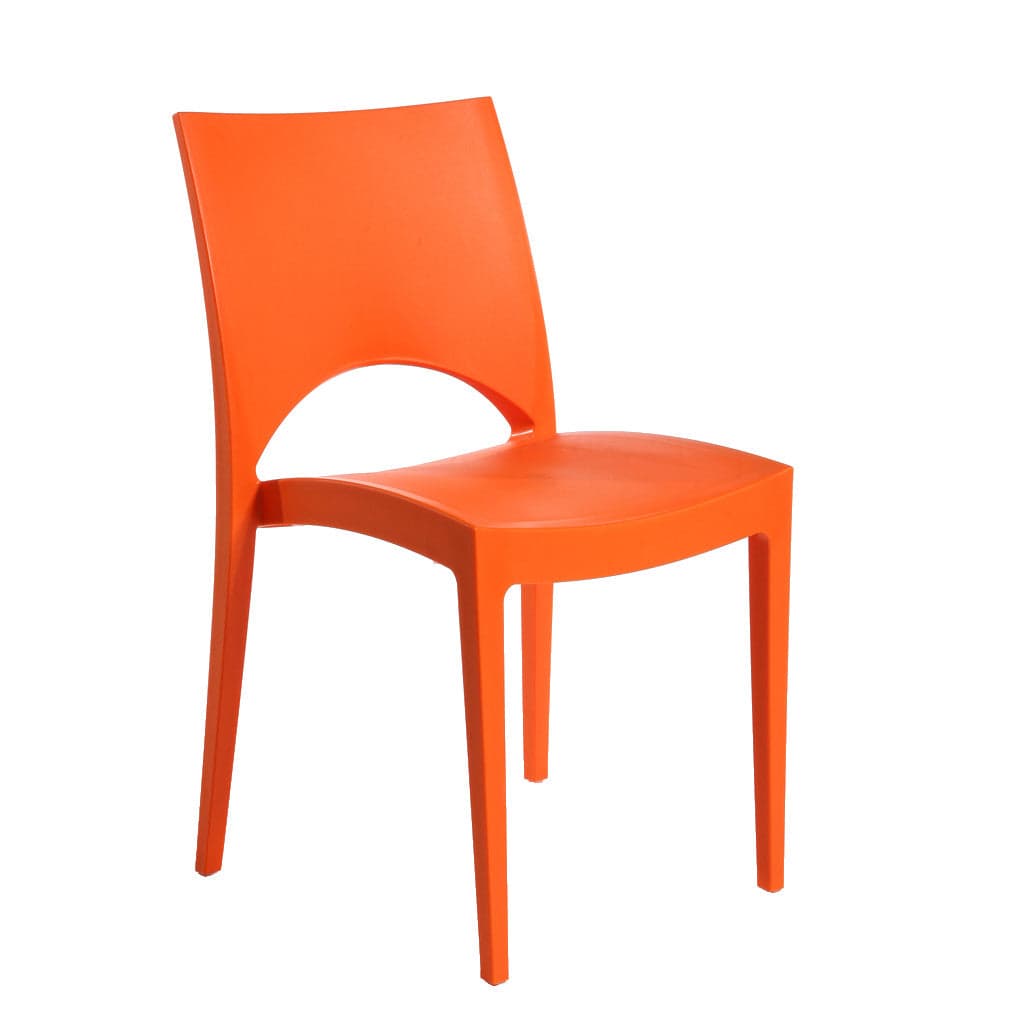 Sedia in polipropilene Paris colore Arancio in Autocategorizzazione Più Di Più Ideas - Casalnuovo di Napoli, commercioVirtuoso.it