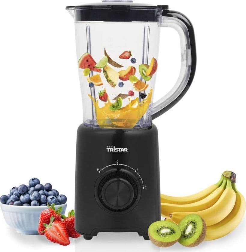 FRULLATORE TRISTAR 1.5 LITRI 2V 500W BL-4476 NERO in Frullatori da tavolo Ecoprice.it - Avellino, commercioVirtuoso.it
