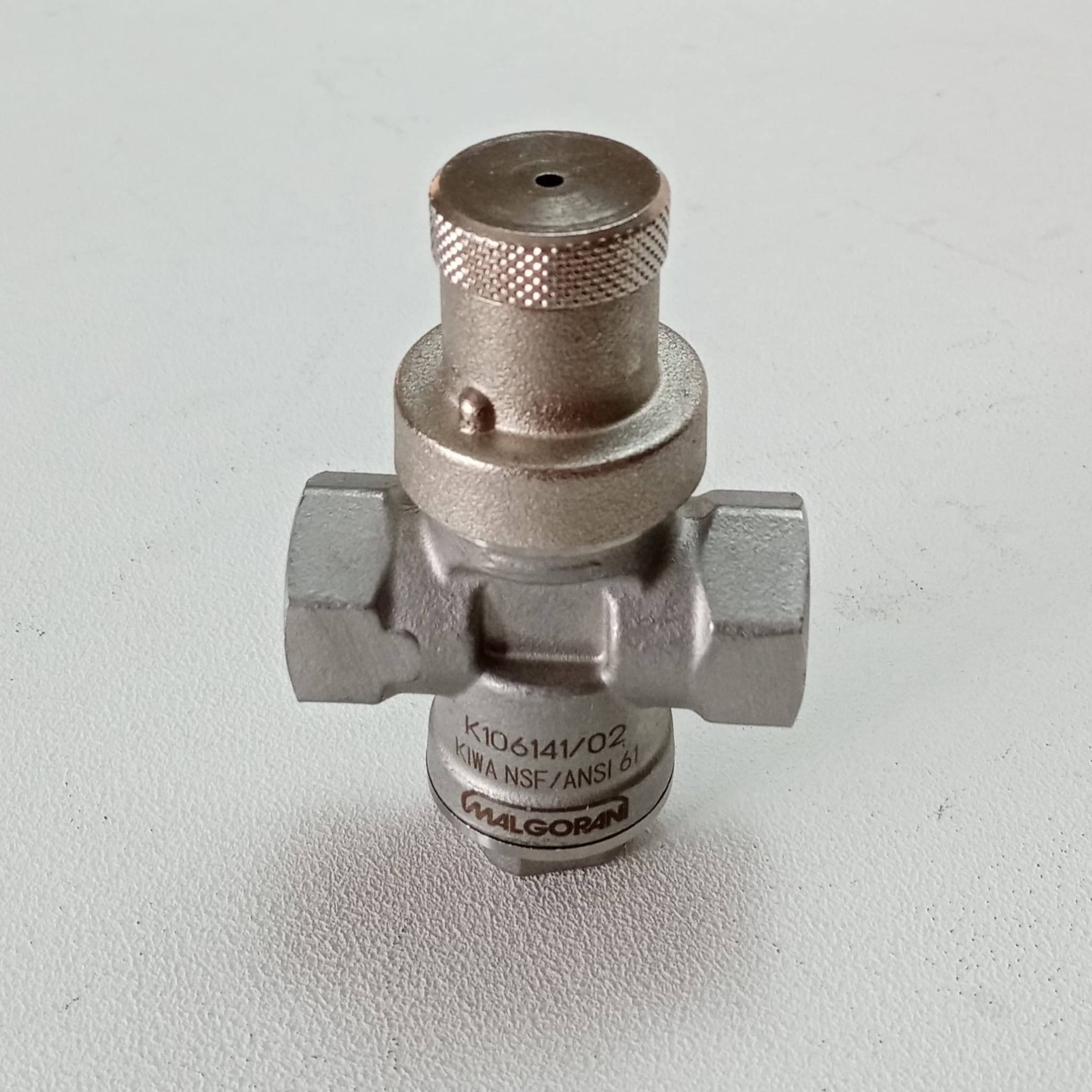 Malgorani 1/2" PN 16 FF AISI 316 riduttore di pressione per boiler - senza bocchettoni in Accessori Aloiserw.com - Altomonte, commercioVirtuoso.it